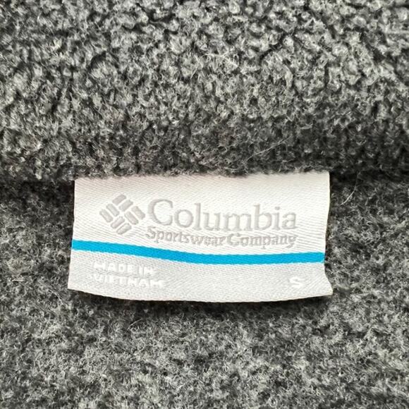 Columbia Full Zip Fleece Jacket, Gray, Women's Small - Picture 4 of 7